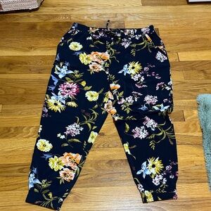 Floral Print Women's Joggers